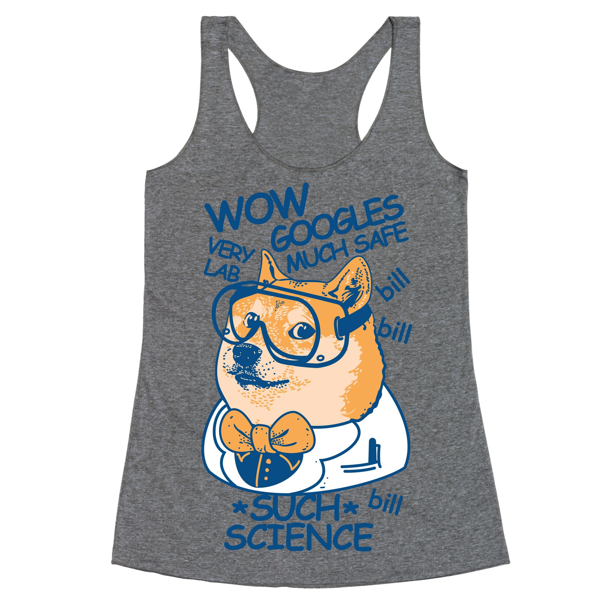 Science Doge Racerback Tank